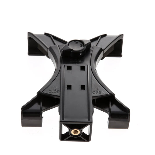 Tablet Stand Tablet Tripod Mount Adapter 1/4in Thread Adapter Tablet Clamp for iPad 2/3/4/Air/Air 2/Mini/Galaxy Tab 7