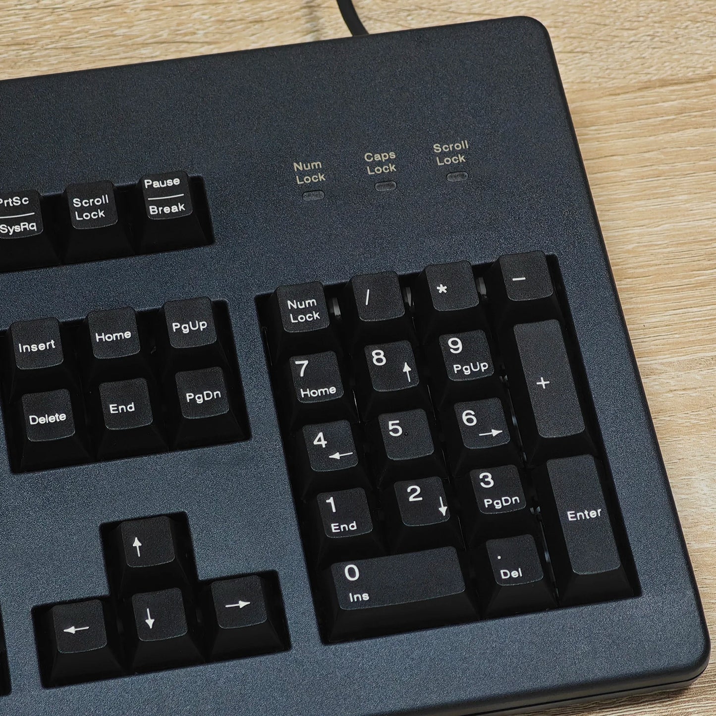 CHERRY G80-3494 Black White Plastic Case Black Green Silent Red Switch 104 Full Size Retro Typing Mechanical Keyboard