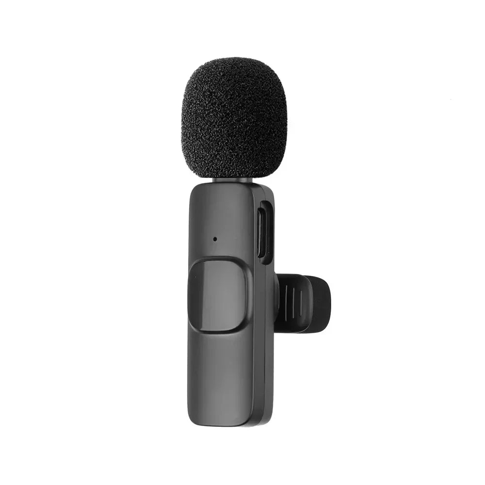 Microphone Wireless Lavalier Microphone for Live Streaming/YouTube/TikTok/Facebook Live Noise Reduction Mic For iPhone/Android