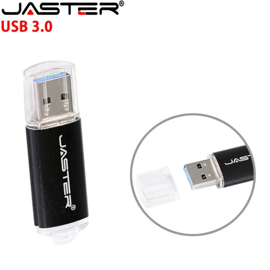 JASTER 3.0 USB Flash Drive 64GB Metal Pen Drive 8GB 16GB 32GB High Speed USB Stick Pendrives for Computer