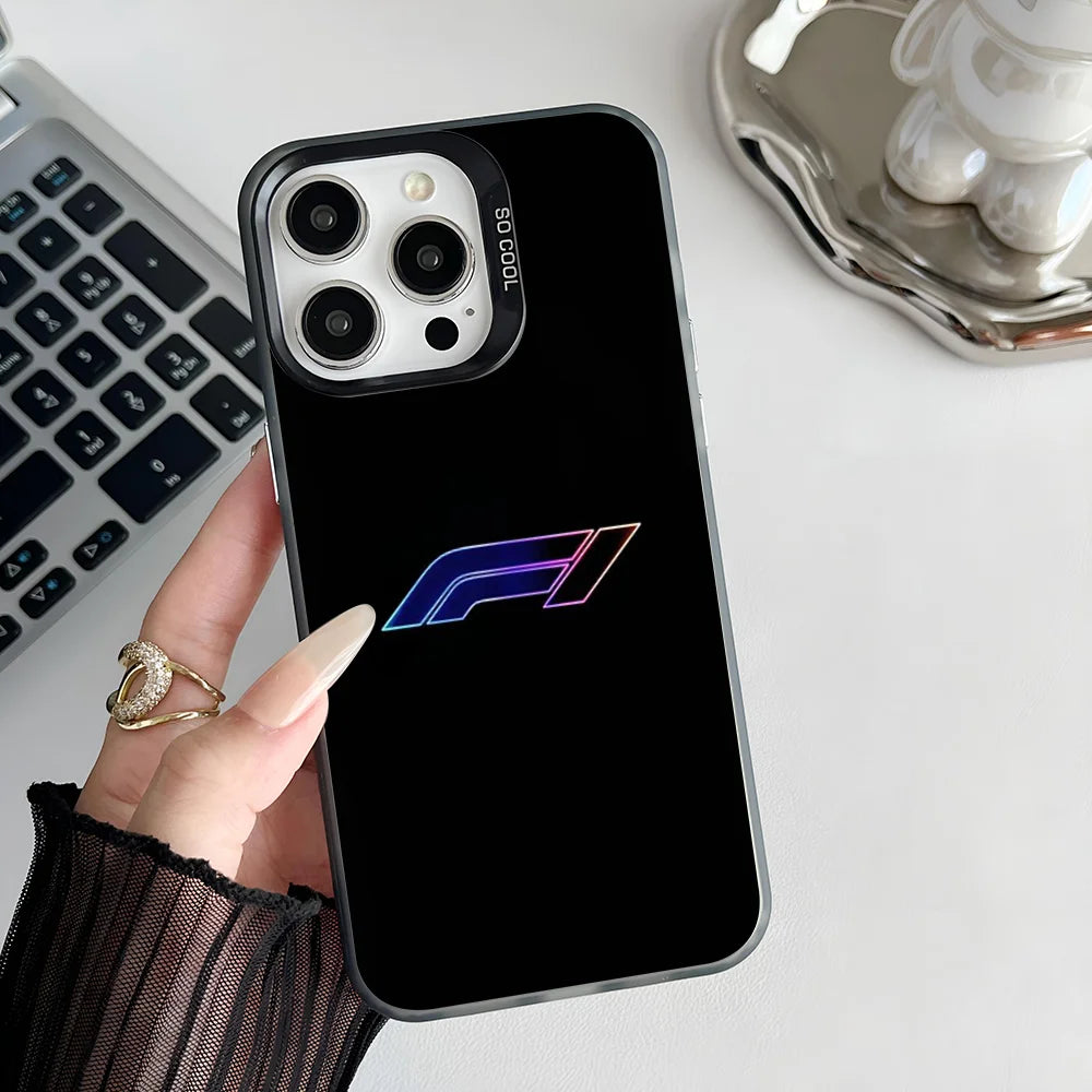 Epc F1 Race Tracks Circuits 2024 Phone Case IMD Phone Case For IPhone 16 15 14 13 12 11 Pro Max Plus Color Silver Cover