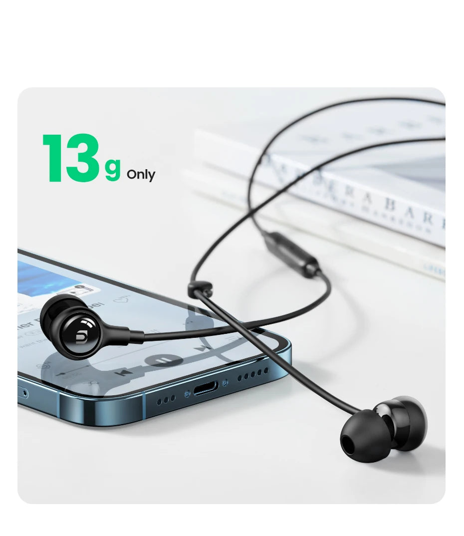 UGREEN Wired Earphone With Microphone In Ear 3.5mm Noise Cancelling USB Type C Lightning Earphones For iPhone 15 Pro Max Xiaomi