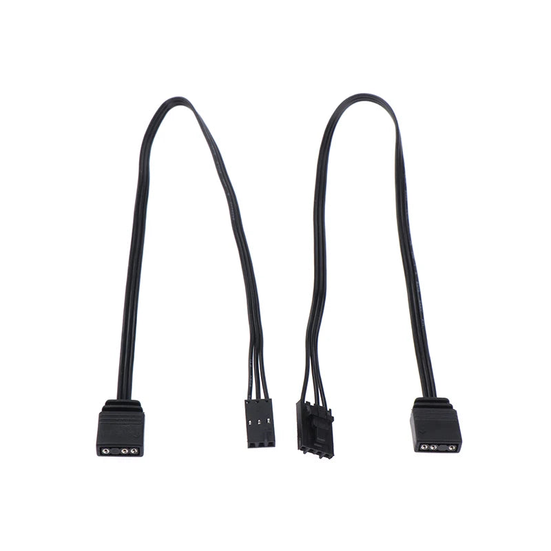 Adapter Cable For Corsair RGB To Standard ARGB 4Pin 3Pin Adapter Connector Pirate Ship Controller Adapter Line QL LL120 ICUE