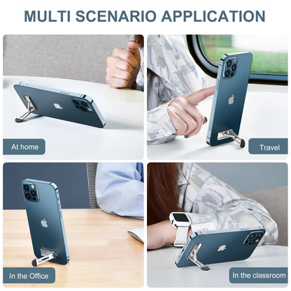 Oatsbasf Portable Laptop Holder Invisible Adhesive Non-slip Notebook Stand For Macbook Pro Air iPad Lenovo PC Cooling Tablet Leg