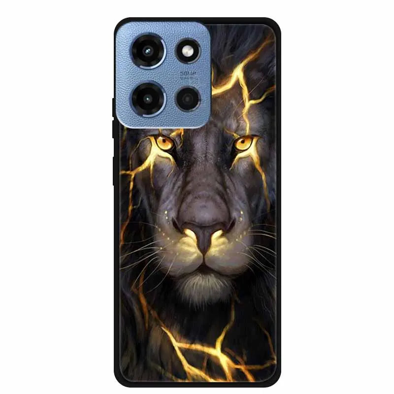 For Motorola G 2025 Phone Case Soft TPU Capa Bumper Silicone Back Cover Animal Shield For Motorola Moto G 5G 2025 Fundas Coque