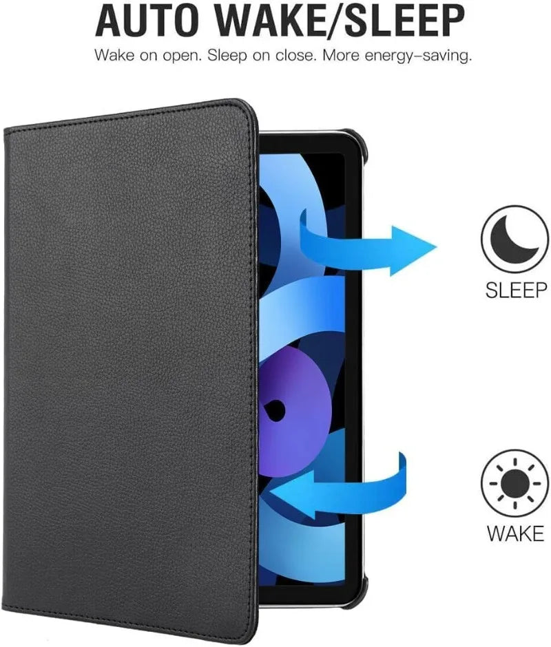 360 Degree Rotating Case for iPad(A16)11th 11 2025 A3354 A3355 A3356 Smart Cover iPad 11 10th 2022 10.9"A2696 A2757 A2777 Fundas