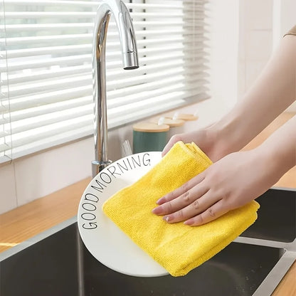 Microfiber Cleaning Cloth Set Household & Kitchen Multi-Purpose Towel, Durable and Absorbent, Bathroom and Furniture, Easily