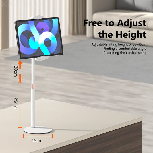 Kimdoole VESA Monitor Desk Mount Single Monitor Stands Freestanding Fits 13'' to 18'' Computer Screen with Height Adjustable