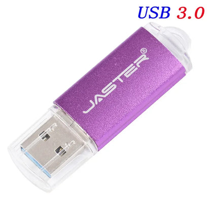 JASTER 3.0 USB Flash Drive 64GB Metal Pen Drive 8GB 16GB 32GB High Speed USB Stick Pendrives for Computer