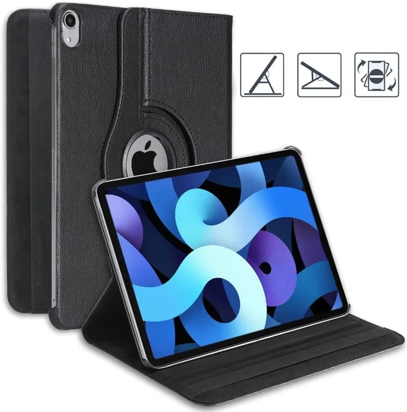 360 Degree Rotating Case for iPad(A16)11th 11 2025 A3354 A3355 A3356 Smart Cover iPad 11 10th 2022 10.9"A2696 A2757 A2777 Fundas