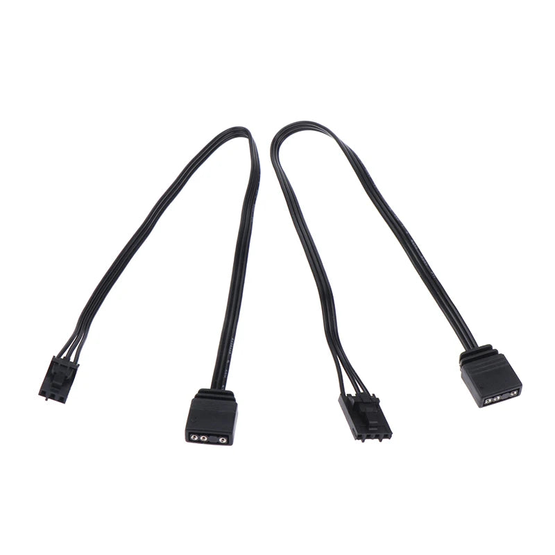 Adapter Cable For Corsair RGB To Standard ARGB 4Pin 3Pin Adapter Connector Pirate Ship Controller Adapter Line QL LL120 ICUE