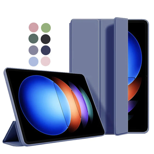 For Xiaomi Pad 6s Pad6s Pro Case Folding Stand Magnetic Soft TPU Back Cover for Xiaomi Pad 6s Pro Global 12.4 Inch Tablet Case