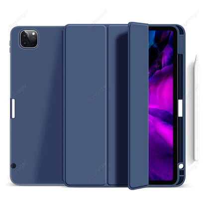 For iPad Air 5 Case ipad Air 4 iPad iPad 10th Generation Case iPad Pro 11 M1 M2 Silicone Stand Support 2nd Gen Pencil Charging