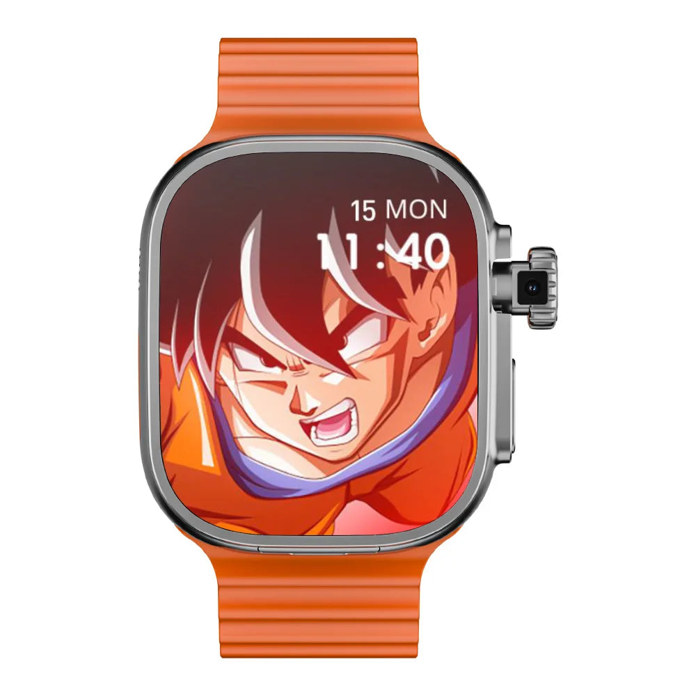 JC02 Pro Smart Watch 2.2 inch Amoled 4G/5G WIFI GPS Curved Screen 480*520 Display App Download Android 10 Sim Card Smartwatch