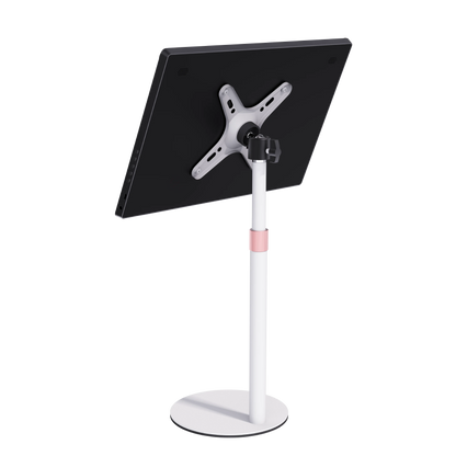Kimdoole VESA Monitor Desk Mount Single Monitor Stands Freestanding Fits 13'' to 18'' Computer Screen with Height Adjustable