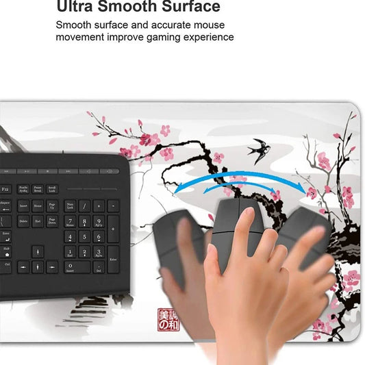 Mouse pad large Gaming Desk Mat Computer Keyboard desk pad Mats Non-slip rubber Game player PC carpet S-Snoopy Mousepad Kawaii