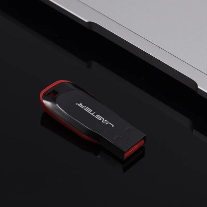 JASTER Plastic USB Flash Drive 128GB Key Chain Memory Stick 64GB Mini Pen Drive 32GB Black Creative Business Gift 16GB 8GB 4GB