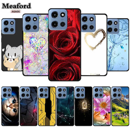 For Motorola G 2025 Phone Case Soft TPU Capa Bumper Silicone Back Cover Animal Shield For Motorola Moto G 5G 2025 Fundas Coque