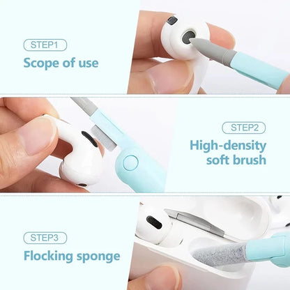 7 in 1 Electronic Cleaner Kit Laptop Keyboard Airpod Clean Multi-Function With Keycap Puller Bottle For Iphone MacBook Earbuds