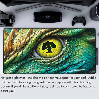 Red Dragon Eyes Mouse Pad The Magic Gathering Play Mats XXL Non-Slip TCG Playmat Rubber MTG DTCG CCG RPG Trading Cards Desk Mats