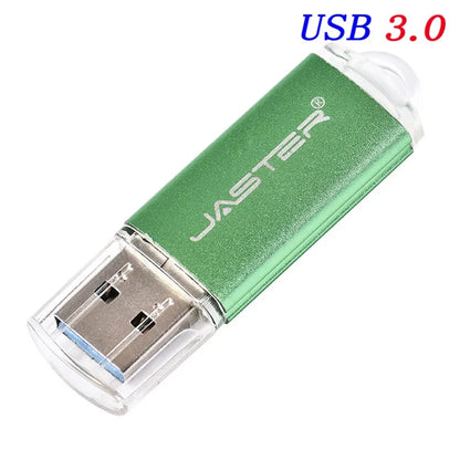 JASTER 3.0 USB Flash Drive 64GB Metal Pen Drive 8GB 16GB 32GB High Speed USB Stick Pendrives for Computer
