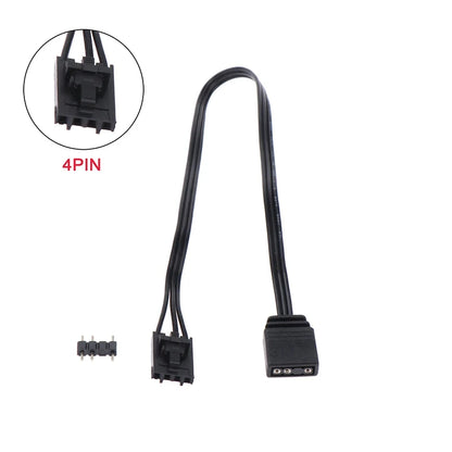 Adapter Cable For Corsair RGB To Standard ARGB 4Pin 3Pin Adapter Connector Pirate Ship Controller Adapter Line QL LL120 ICUE