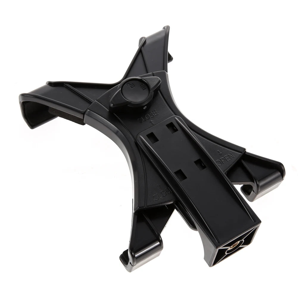 Tablet Stand Tablet Tripod Mount Adapter 1/4in Thread Adapter Tablet Clamp for iPad 2/3/4/Air/Air 2/Mini/Galaxy Tab 7