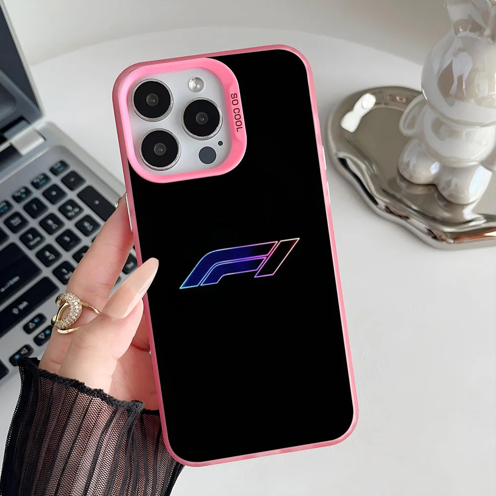 Epc F1 Race Tracks Circuits 2024 Phone Case IMD Phone Case For IPhone 16 15 14 13 12 11 Pro Max Plus Color Silver Cover