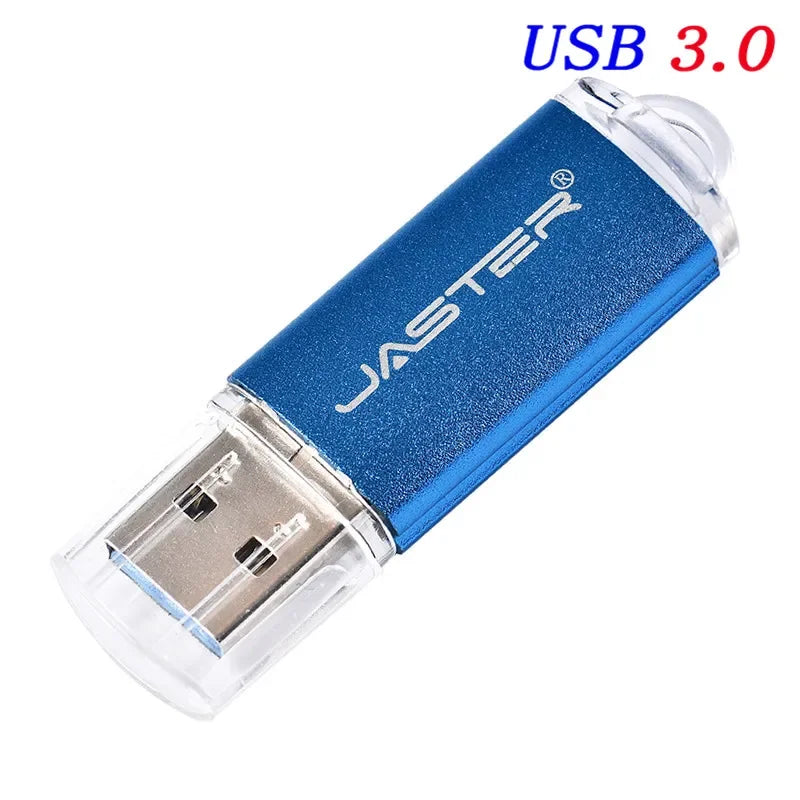 JASTER 3.0 USB Flash Drive 64GB Metal Pen Drive 8GB 16GB 32GB High Speed USB Stick Pendrives for Computer