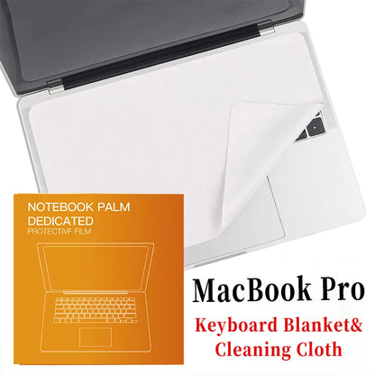 Manta de microfibra para teclado de portátil, cubierta protectora a prueba de polvo, paño de limpieza de pantalla para MacBook P