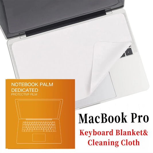 Manta de microfibra para teclado de portátil, cubierta protectora a prueba de polvo, paño de limpieza de pantalla para MacBook P