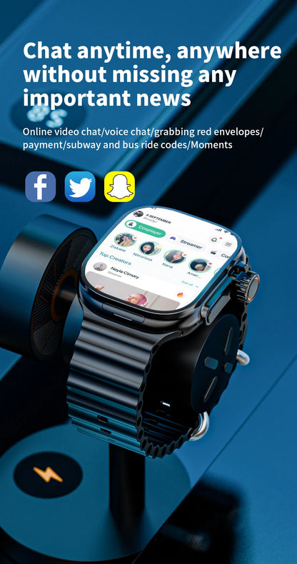 JC02 Pro Smart Watch 2.2 inch Amoled 4G/5G WIFI GPS Curved Screen 480*520 Display App Download Android 10 Sim Card Smartwatch