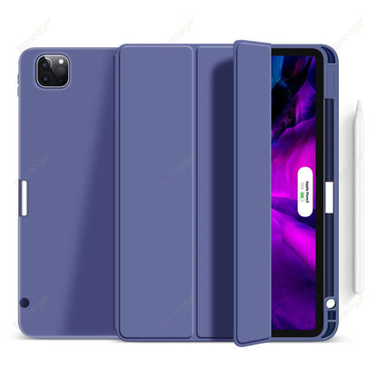 For iPad Air 5 Case ipad Air 4 iPad iPad 10th Generation Case iPad Pro 11 M1 M2 Silicone Stand Support 2nd Gen Pencil Charging