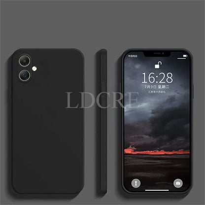 For Samsung Galaxy A06 Case Liquid Silicone Protective Samsung A06 A05 A04 Case TPU Plain Rubber Phone Case Galaxy A06 Cover