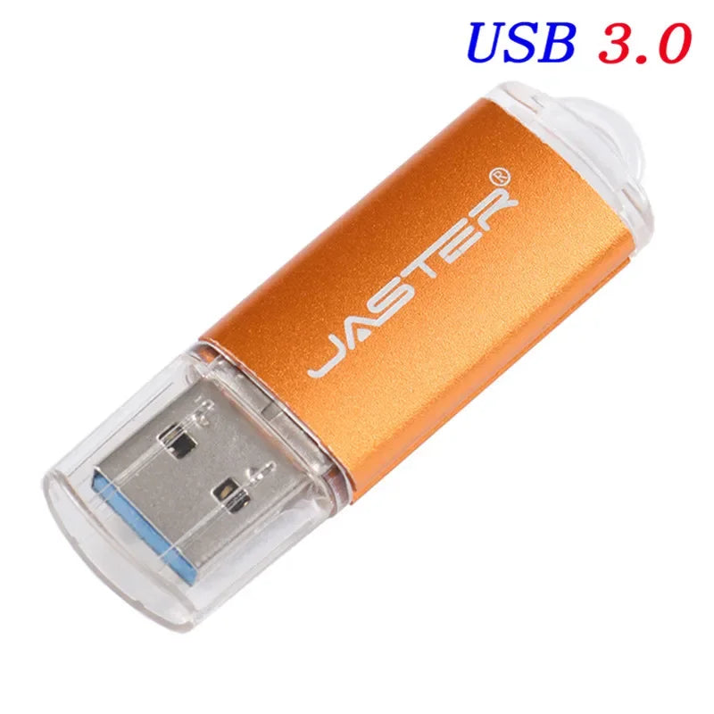 JASTER 3.0 USB Flash Drive 64GB Metal Pen Drive 8GB 16GB 32GB High Speed USB Stick Pendrives for Computer