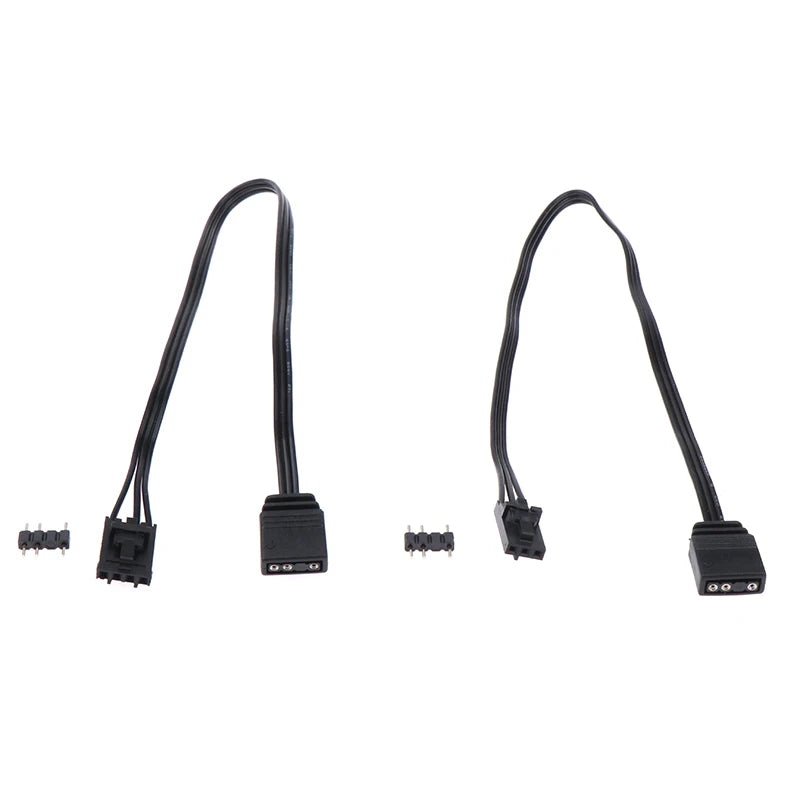 Adapter Cable For Corsair RGB To Standard ARGB 4Pin 3Pin Adapter Connector Pirate Ship Controller Adapter Line QL LL120 ICUE