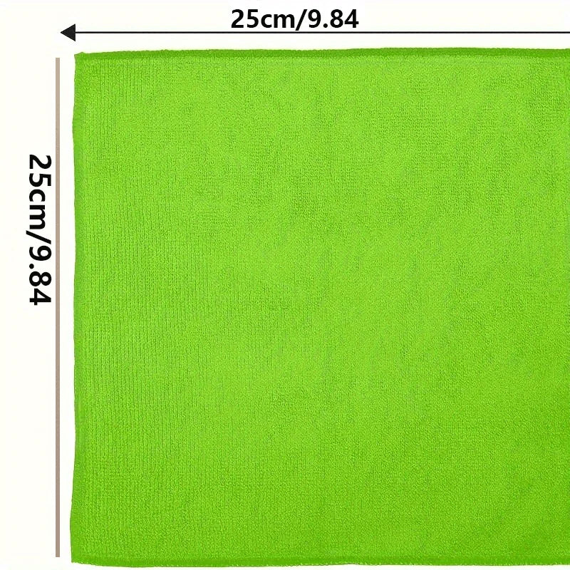 Microfiber Cleaning Cloth Set Household & Kitchen Multi-Purpose Towel, Durable and Absorbent, Bathroom and Furniture, Easily