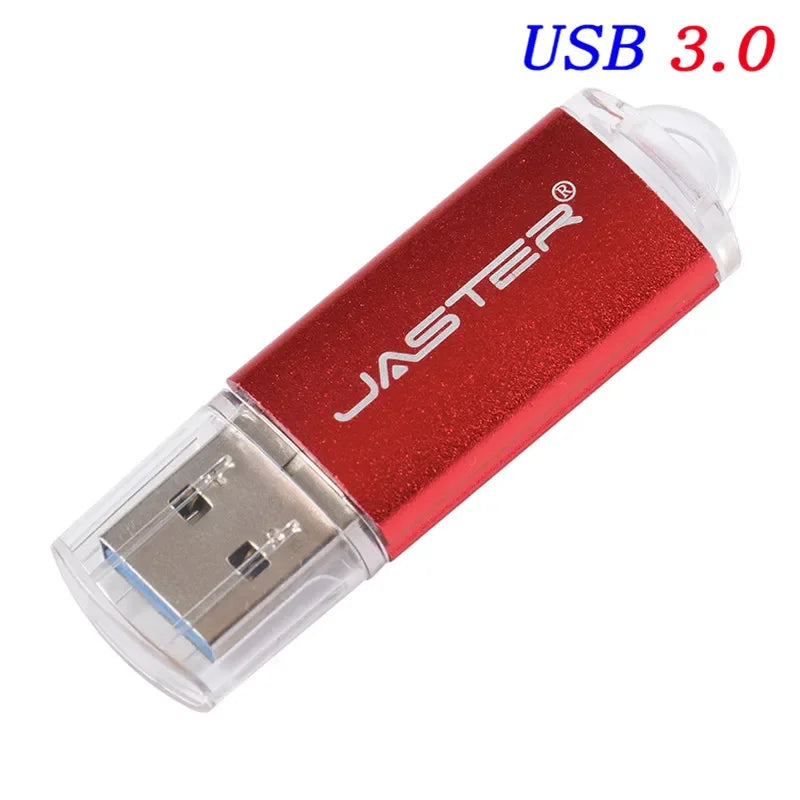 JASTER 3.0 USB Flash Drive 64GB Metal Pen Drive 8GB 16GB 32GB High Speed USB Stick Pendrives for Computer