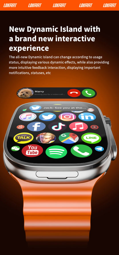 JC02 Pro Smart Watch 2.2 inch Amoled 4G/5G WIFI GPS Curved Screen 480*520 Display App Download Android 10 Sim Card Smartwatch