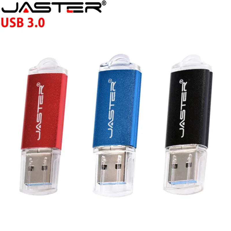 JASTER 3.0 USB Flash Drive 64GB Metal Pen Drive 8GB 16GB 32GB High Speed USB Stick Pendrives for Computer