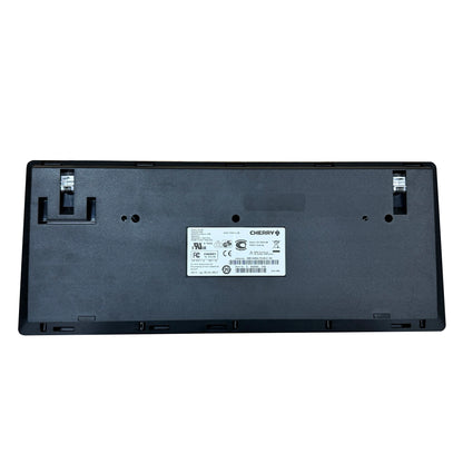 CHERRY G80-3494 Black White Plastic Case Black Green Silent Red Switch 104 Full Size Retro Typing Mechanical Keyboard