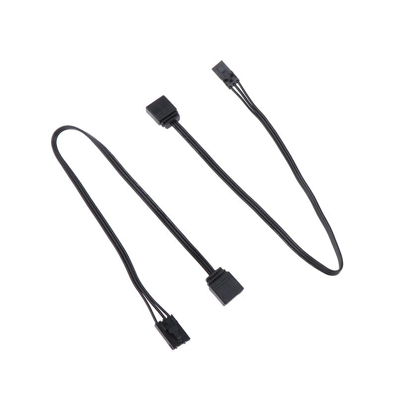 Adapter Cable For Corsair RGB To Standard ARGB 4Pin 3Pin Adapter Connector Pirate Ship Controller Adapter Line QL LL120 ICUE
