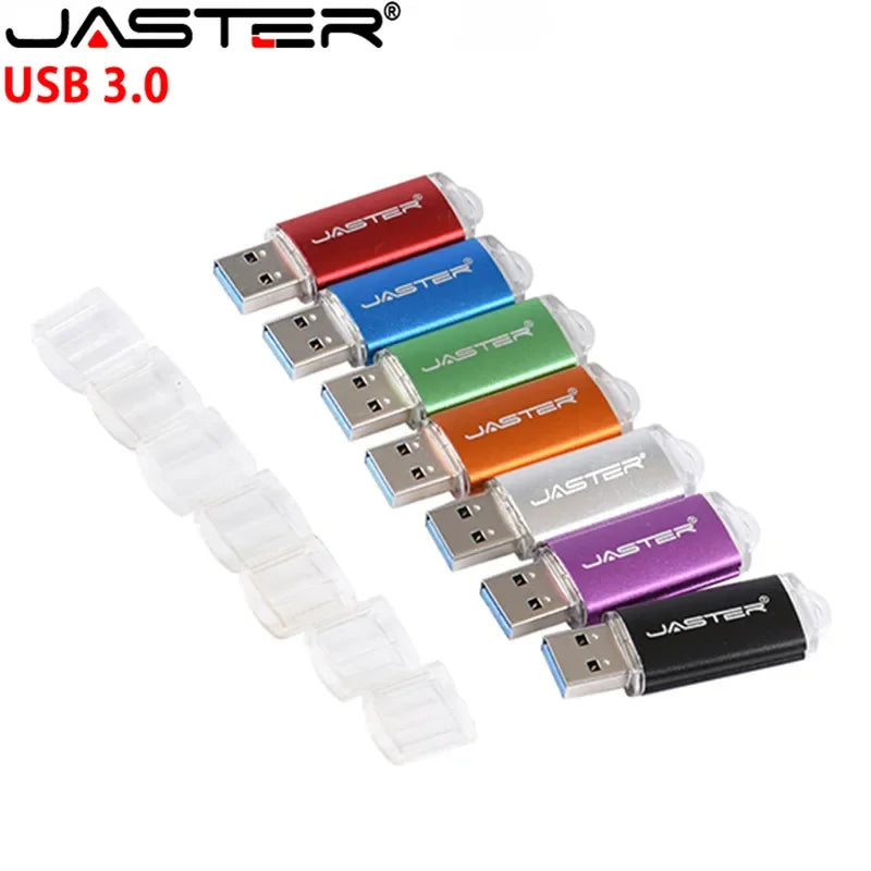 JASTER 3.0 USB Flash Drive 64GB Metal Pen Drive 8GB 16GB 32GB High Speed USB Stick Pendrives for Computer