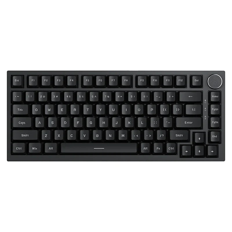 Ajazz Ak820 Wired Mechanical Keyboard 75% Layout Full Keys Hot Swappable Pc Laptop with Display Esports Gaming Keyboard