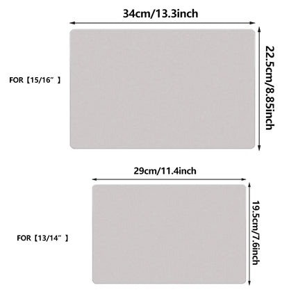 Manta de microfibra para teclado de portátil, cubierta protectora a prueba de polvo, paño de limpieza de pantalla para MacBook P