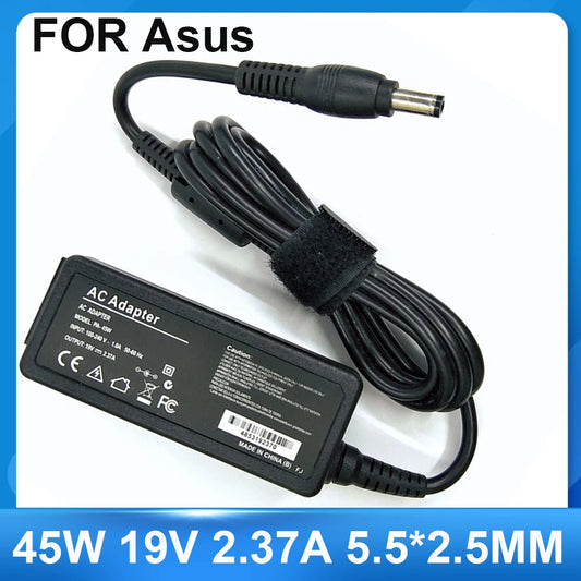 45W  19V 2.37A 5.5x2.5mm Adapter Charger For Asus X450 X551CA X555K53S K52F X555L F555L X552C X550C X550 X550L X501A ADP-45BW